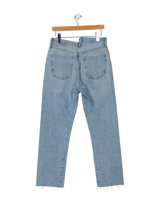 AGOLDE High-Rise Straight Leg Jeans