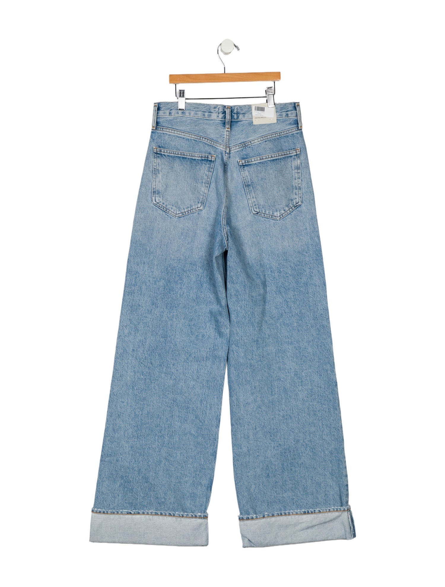 AGOLDE High-Rise Wide Leg Jeans w/ Tags