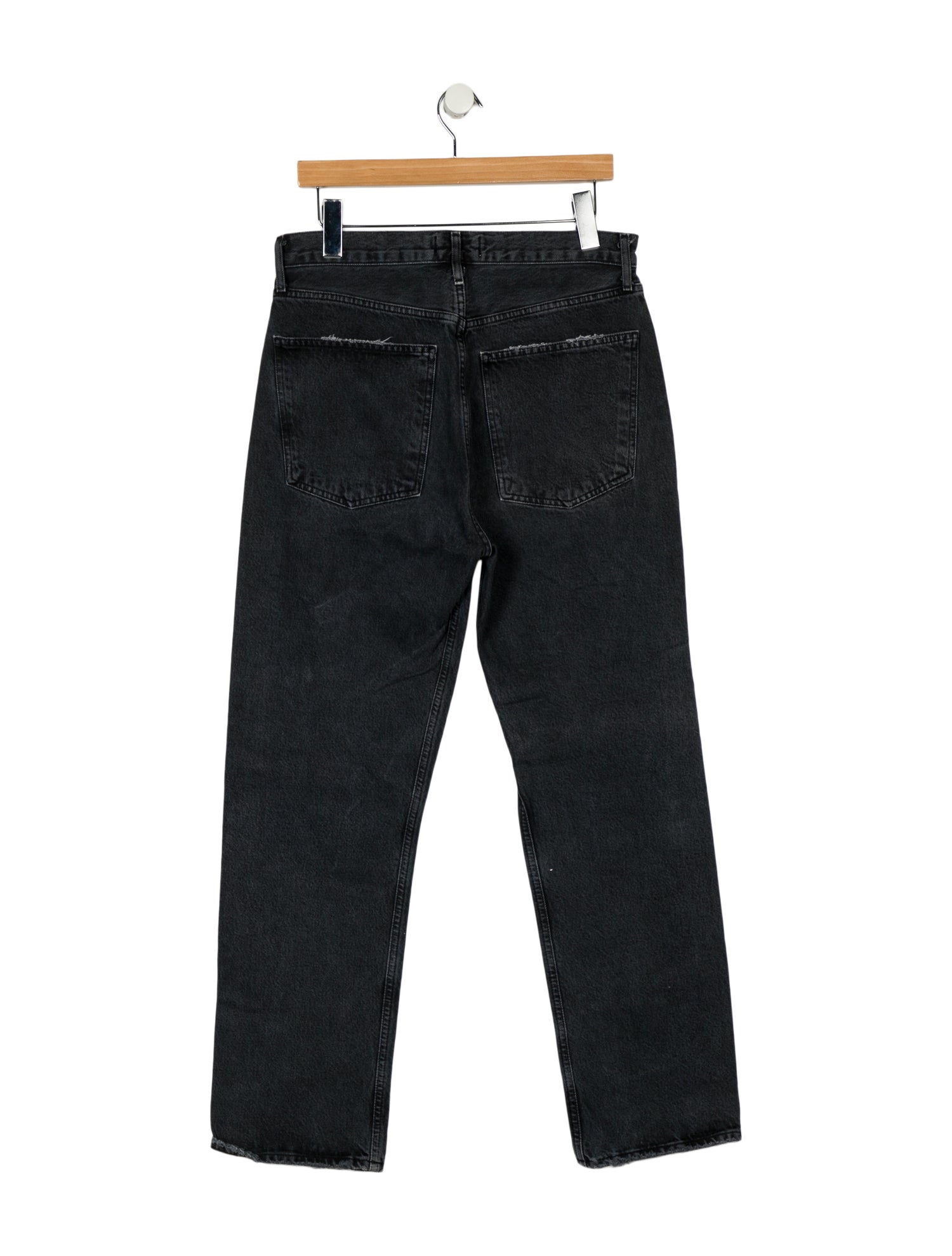 AGOLDE High-Rise Straight Leg Jeans