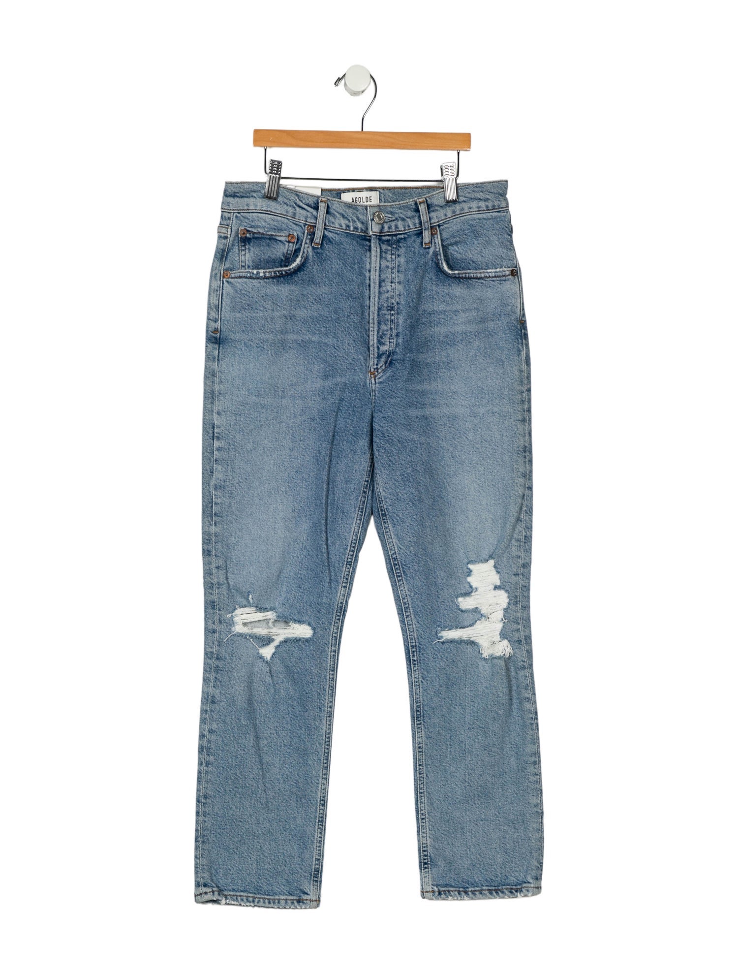 AGOLDE High-Rise Straight Leg Jeans w/ Tags