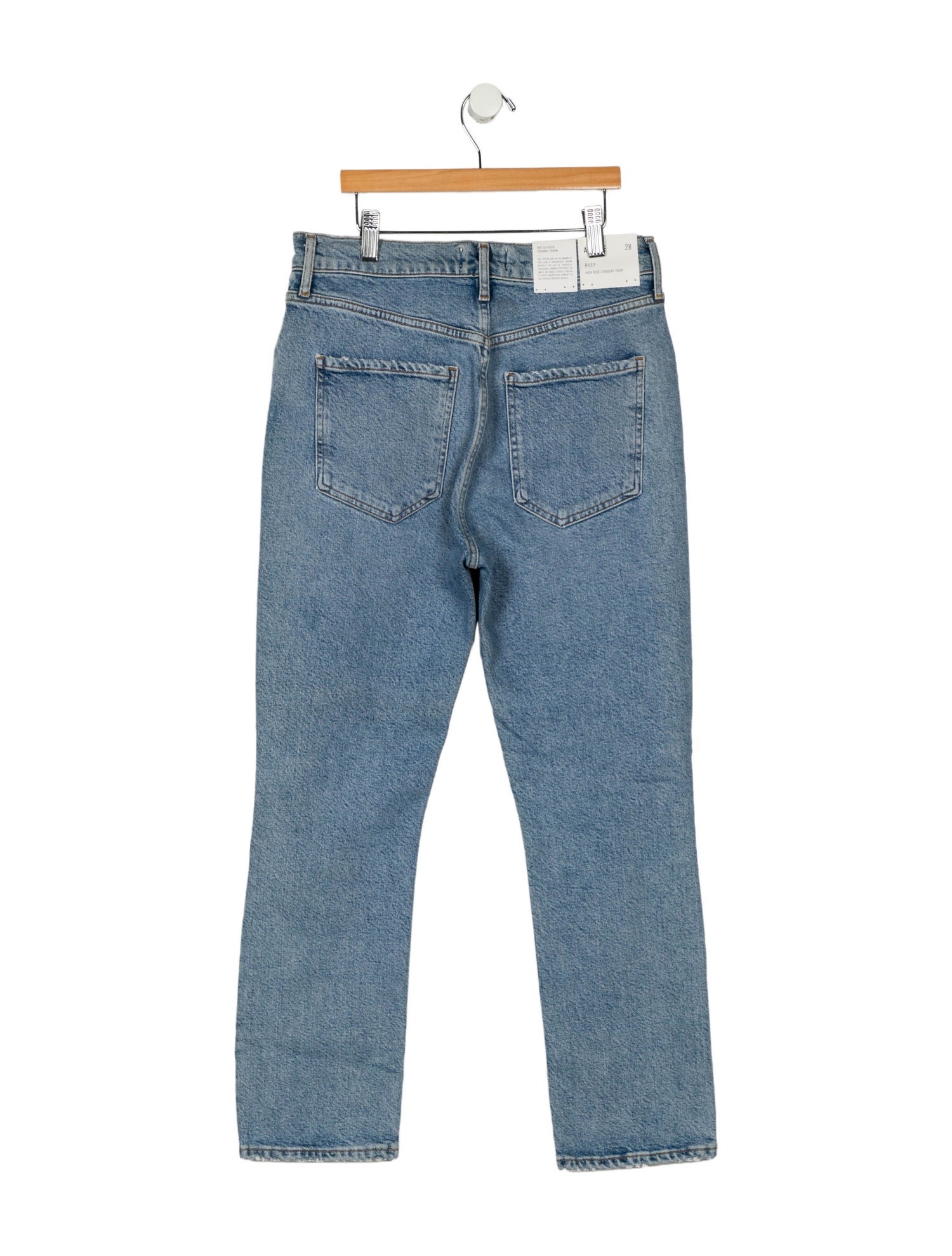 AGOLDE High-Rise Straight Leg Jeans w/ Tags