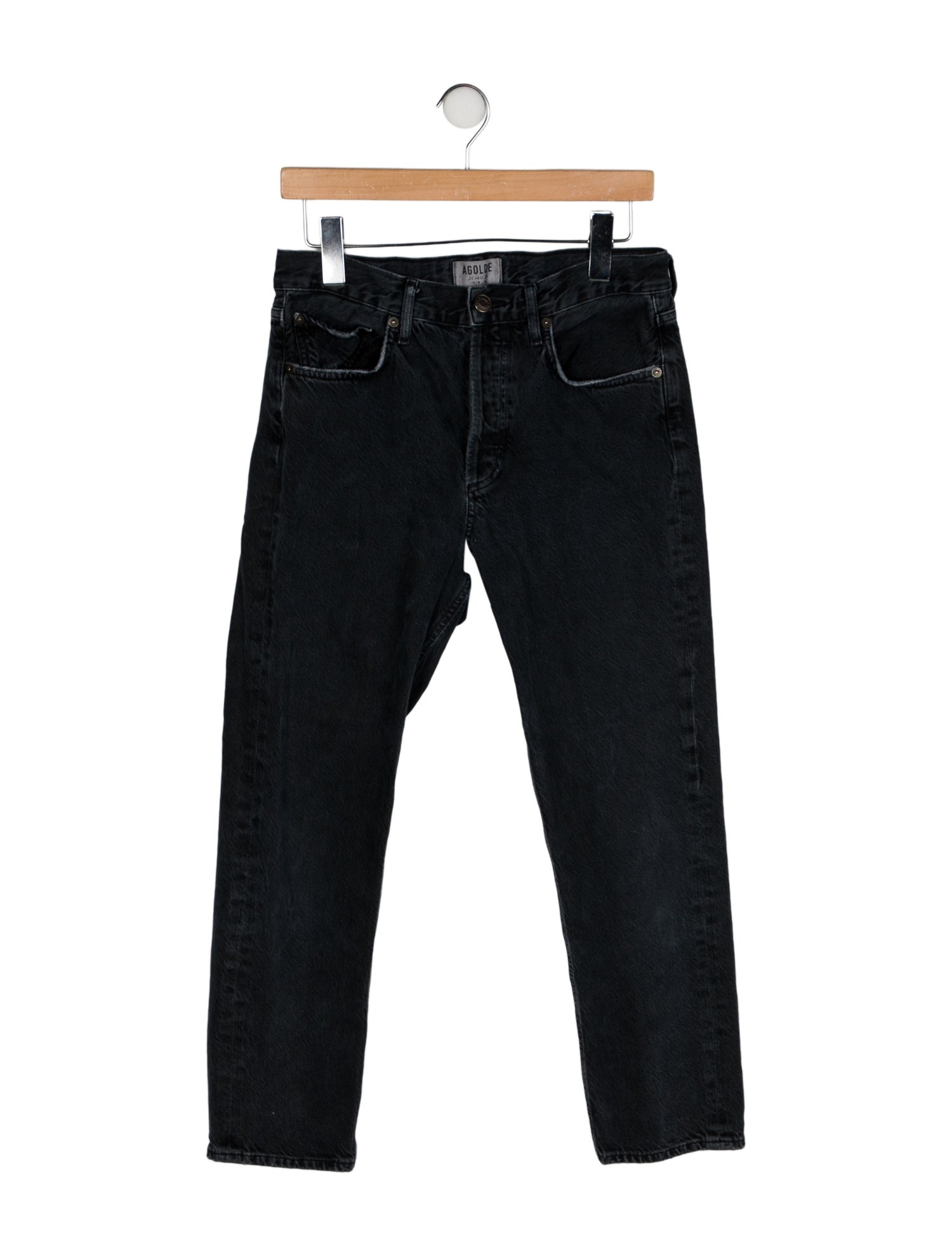 AGOLDE Mid-Rise Skinny Leg Jeans