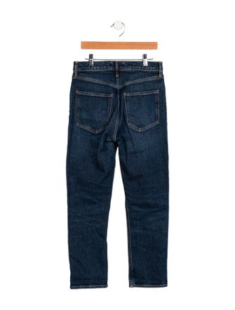 AGOLDE Mid-Rise Straight Leg Jeans