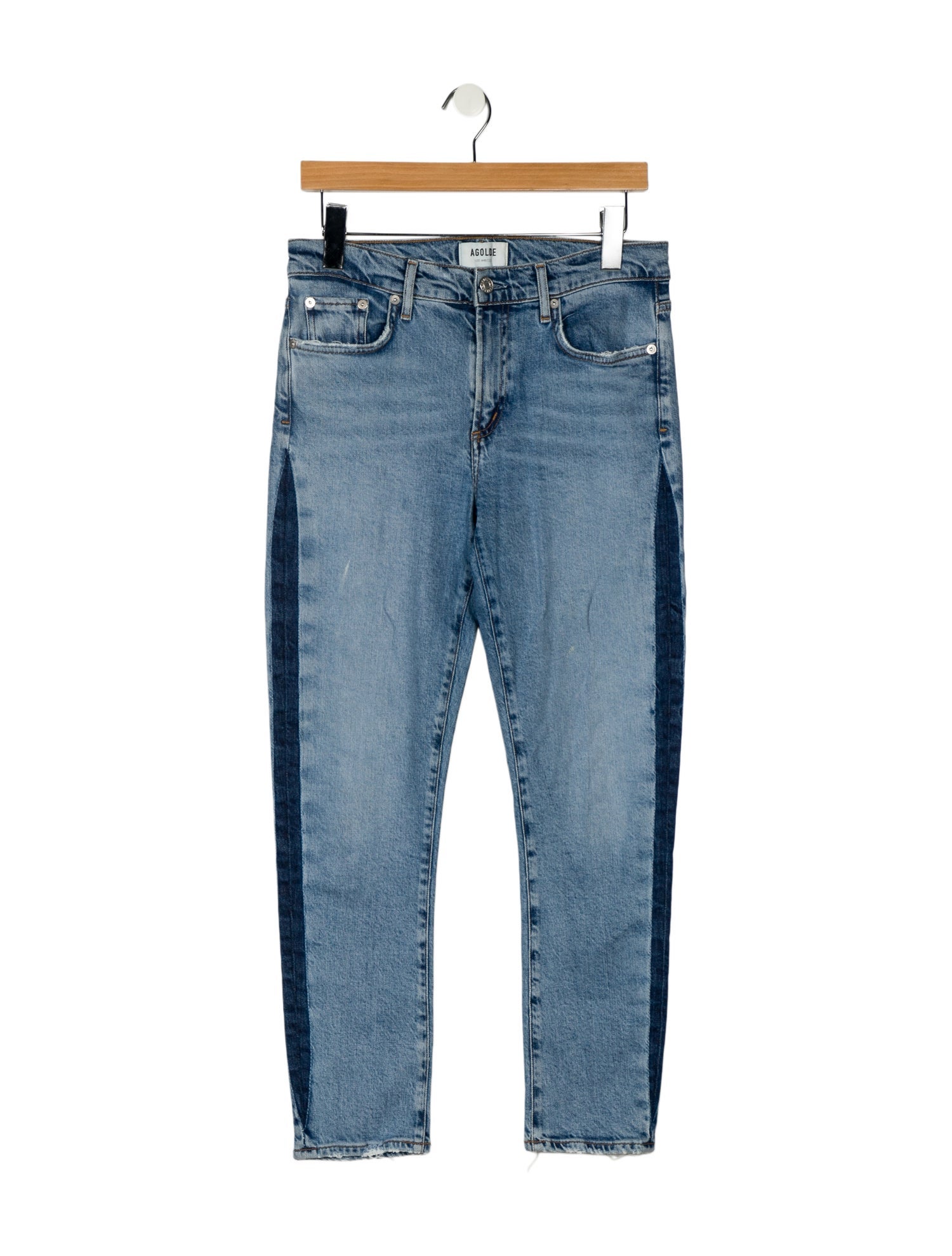 AGOLDE High-Rise Skinny Leg Jeans