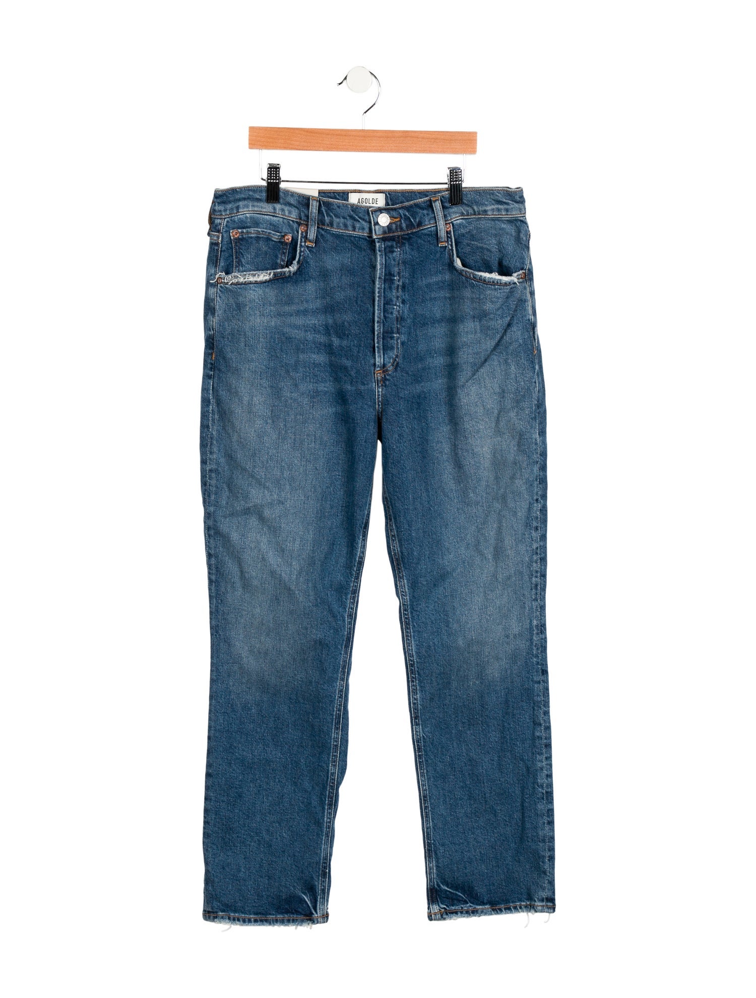 AGOLDE High-Rise Straight Leg Jeans w/ Tags