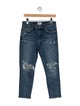 AGOLDE Mid-Rise Straight Leg Jeans