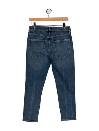 AGOLDE Mid-Rise Straight Leg Jeans