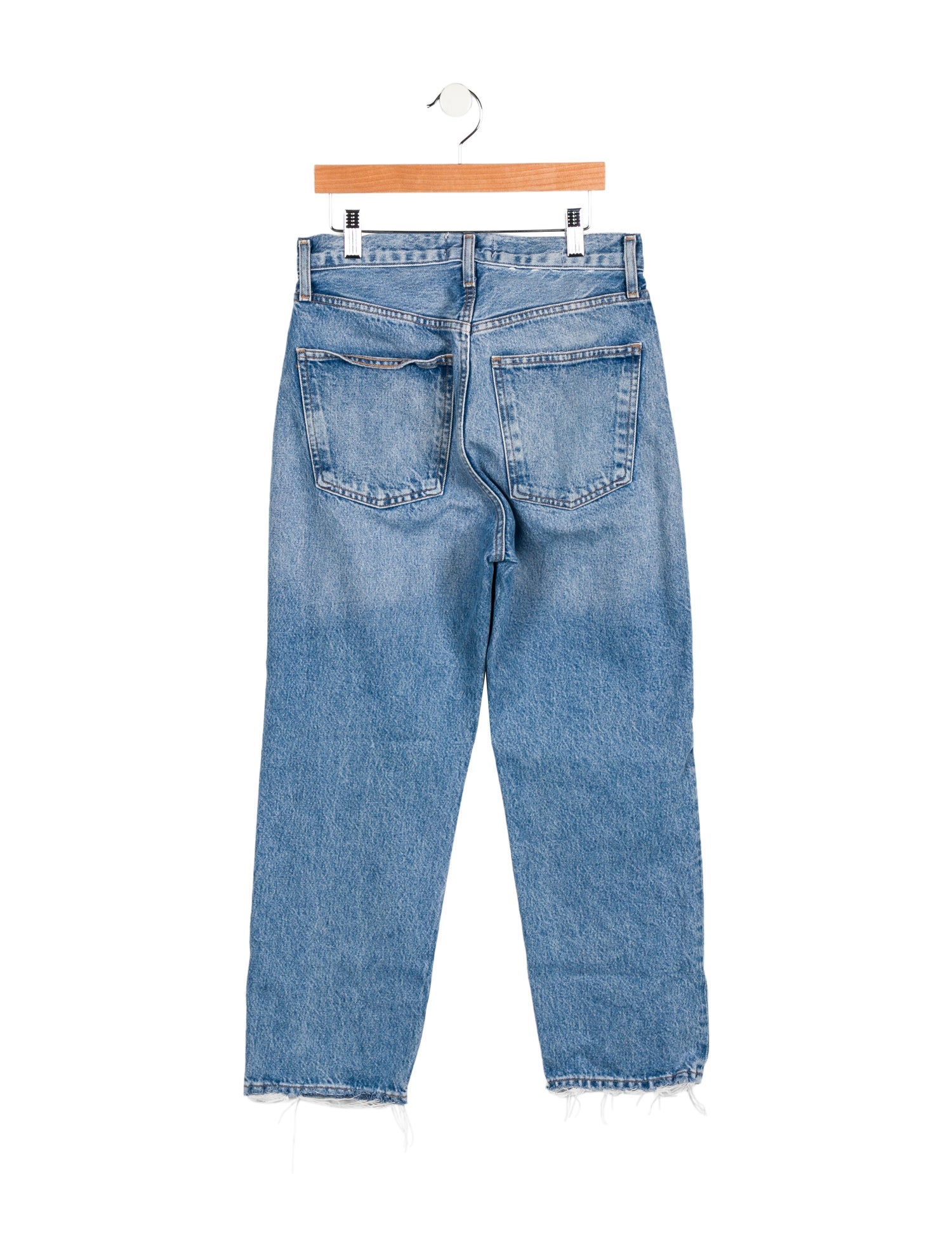AGOLDE High-Rise Straight Leg Jeans