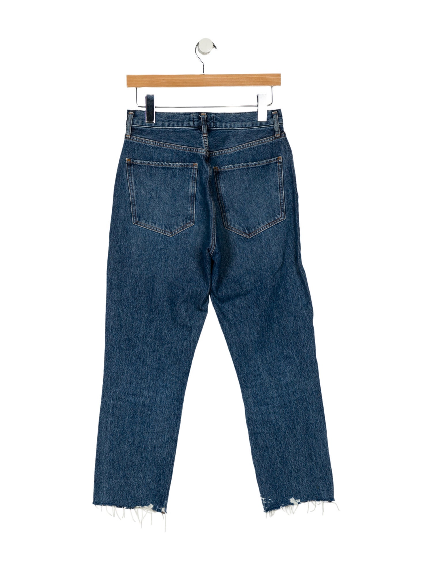 AGOLDE High-Rise Straight Leg Jeans