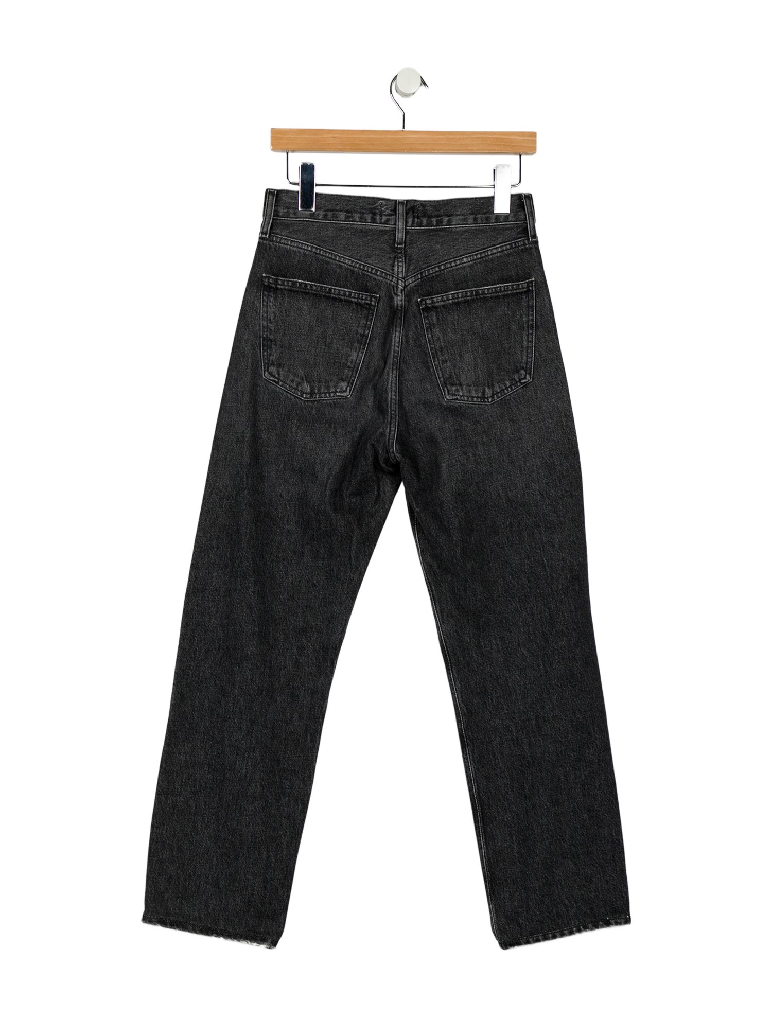 AGOLDE Mid-Rise Straight Leg Jeans
