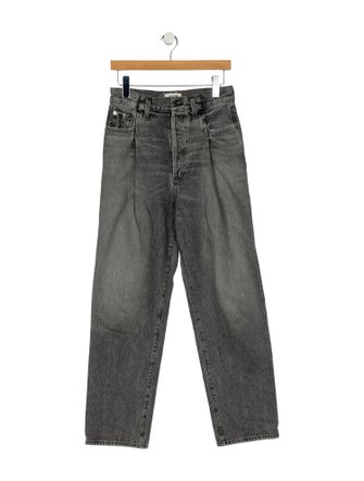 AGOLDE High-Rise Straight Leg Jeans