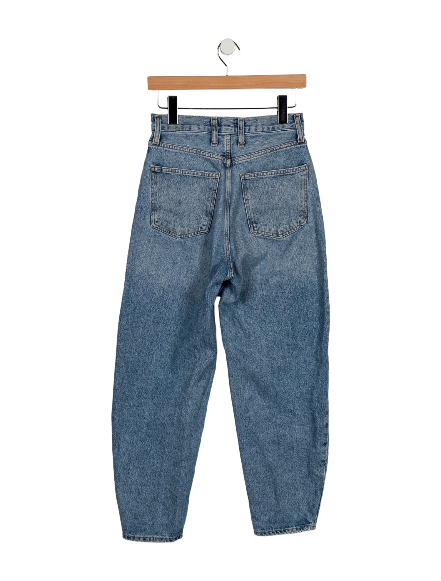 AGOLDE High-Rise Straight Leg Jeans