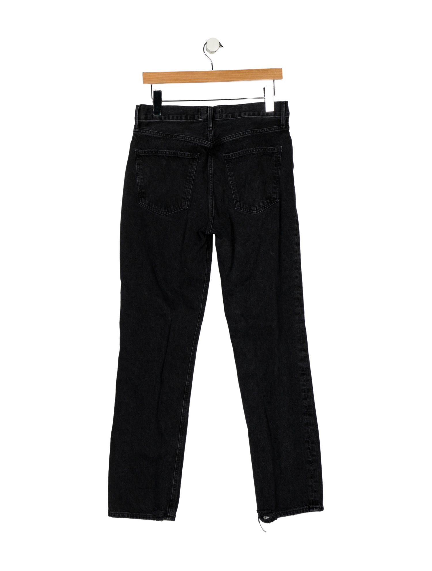 AGOLDE High-Rise Straight Leg Jeans