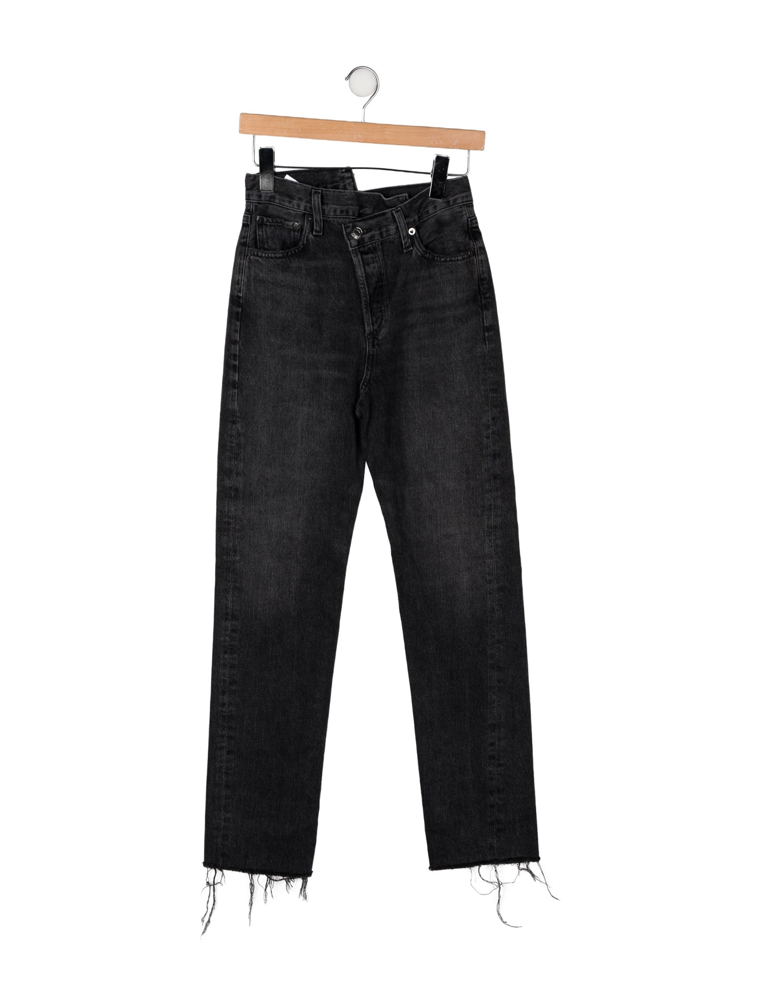 AGOLDE High-Rise Straight Leg Jeans
