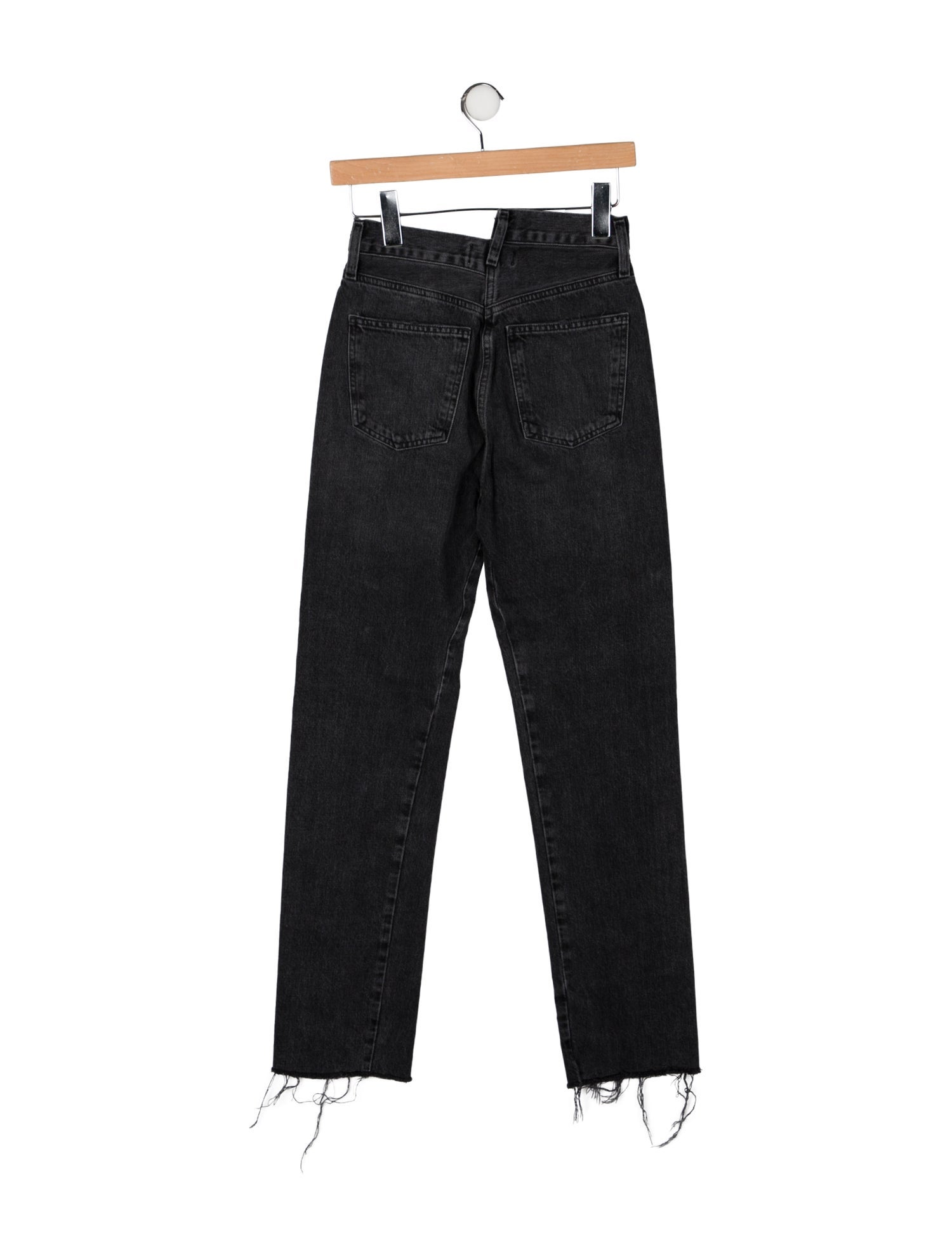 AGOLDE High-Rise Straight Leg Jeans