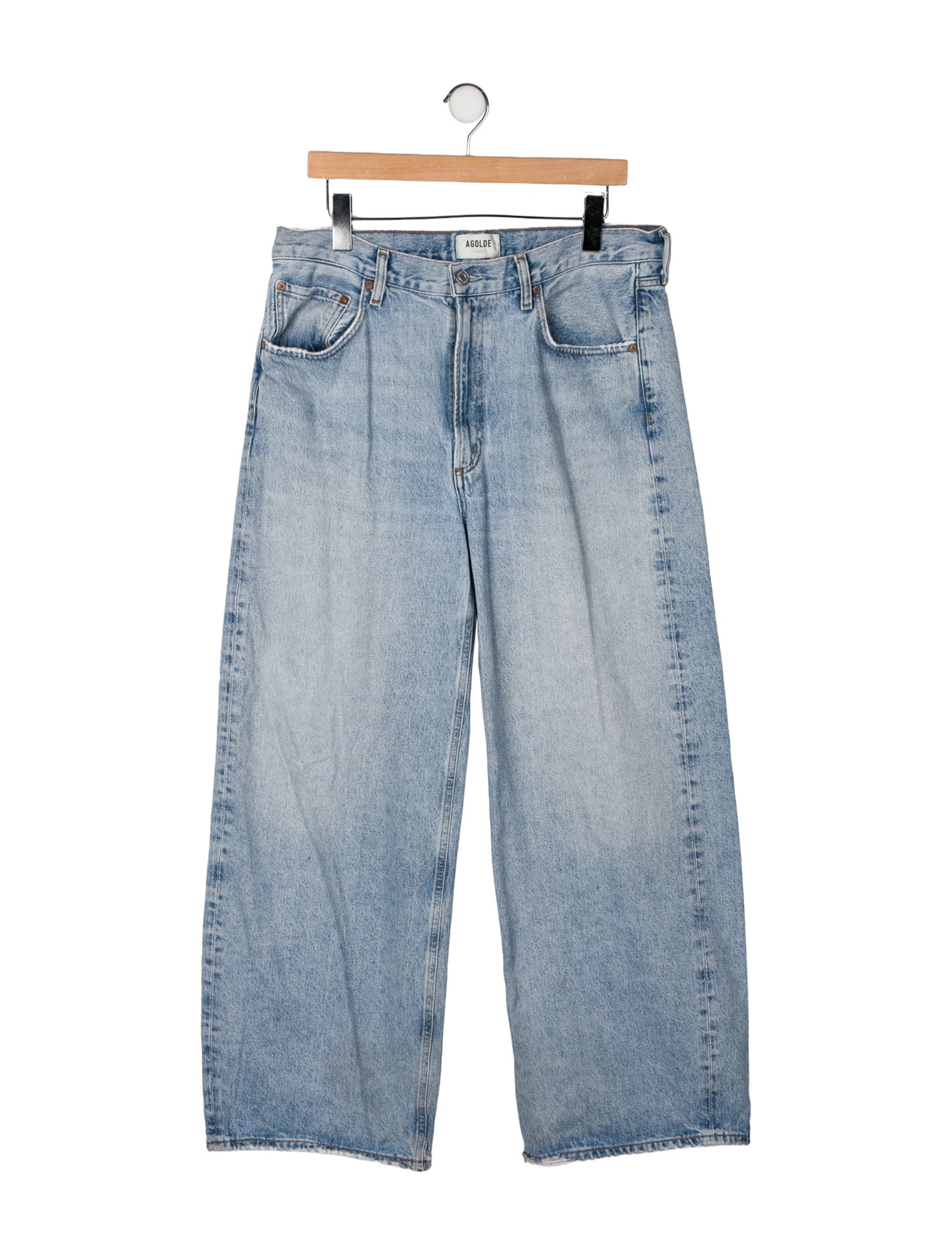 AGOLDE High-Rise Wide Leg Jeans