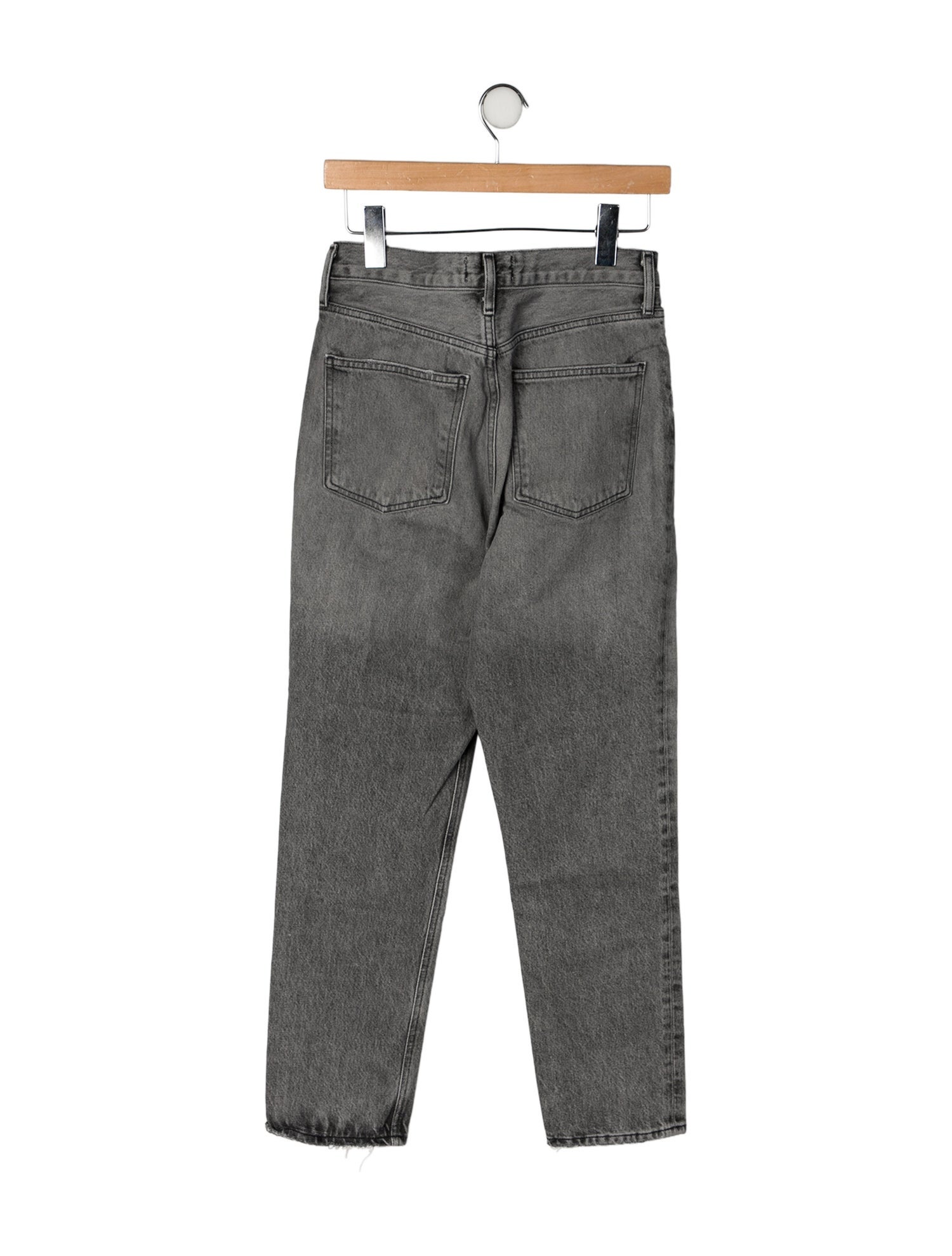 AGOLDE Mid-Rise Straight Leg Jeans