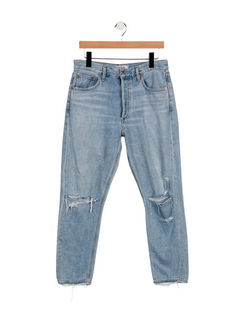 AGOLDE High-Rise Straight Leg Jeans