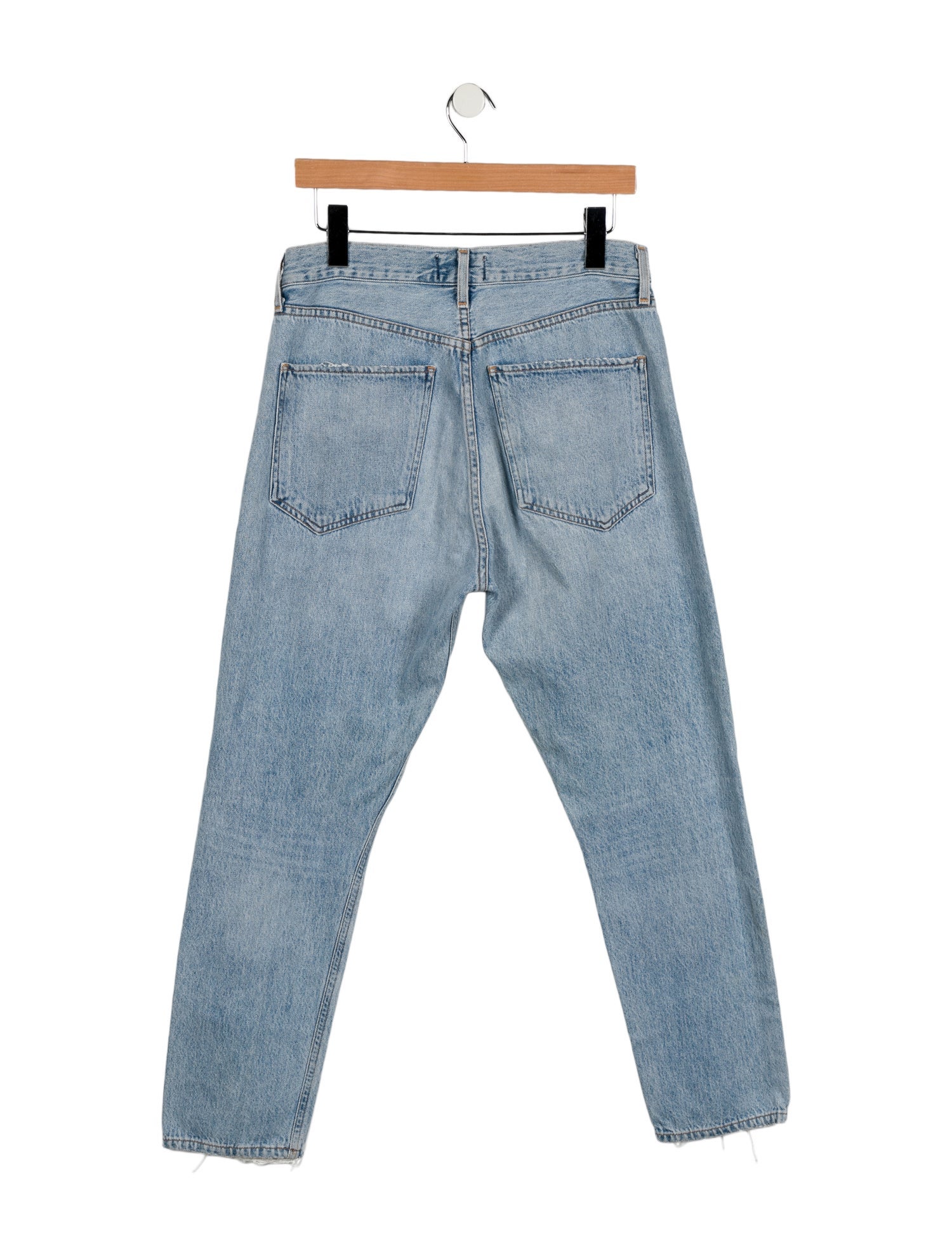 AGOLDE High-Rise Straight Leg Jeans