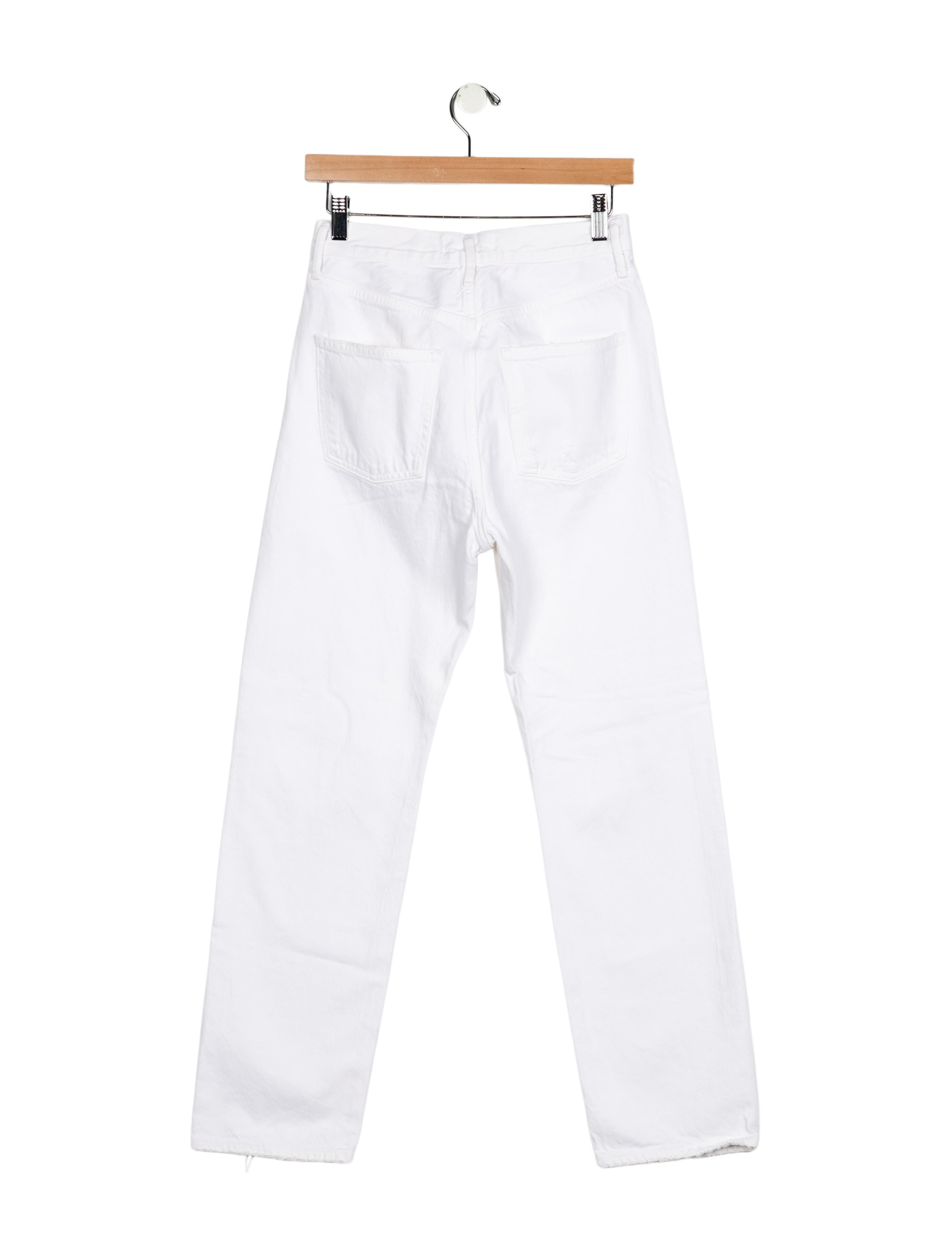 AGOLDE High-Rise Straight Leg Jeans
