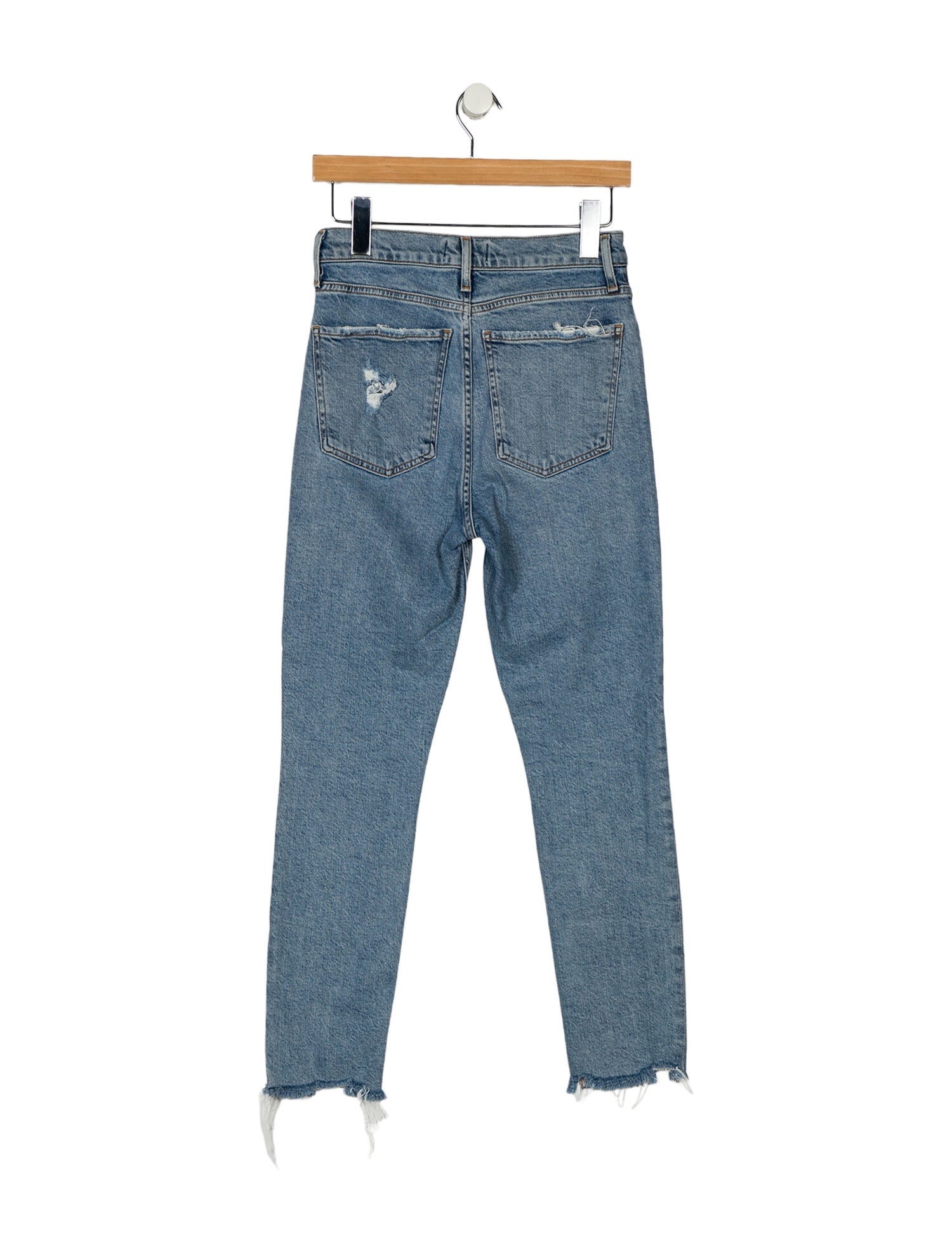 AGOLDE Mid-Rise Skinny Leg Jeans