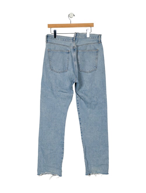 AGOLDE High-Rise Straight Leg Jeans