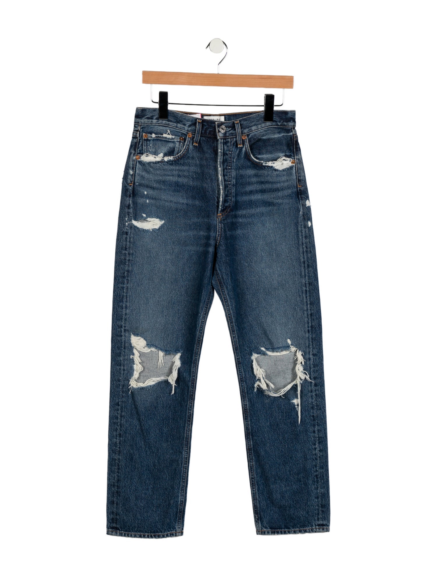 AGOLDE High-Rise Straight Leg Jeans w/ Tags