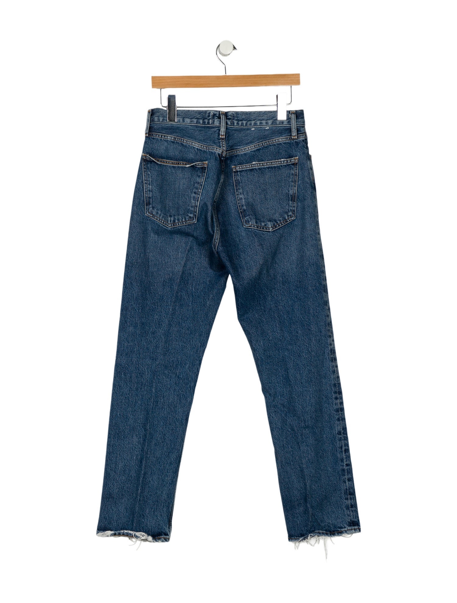 AGOLDE High-Rise Straight Leg Jeans