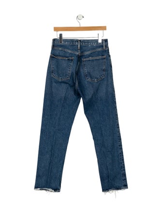 AGOLDE High-Rise Straight Leg Jeans