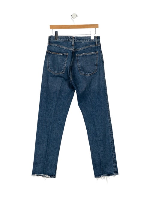 AGOLDE High-Rise Straight Leg Jeans