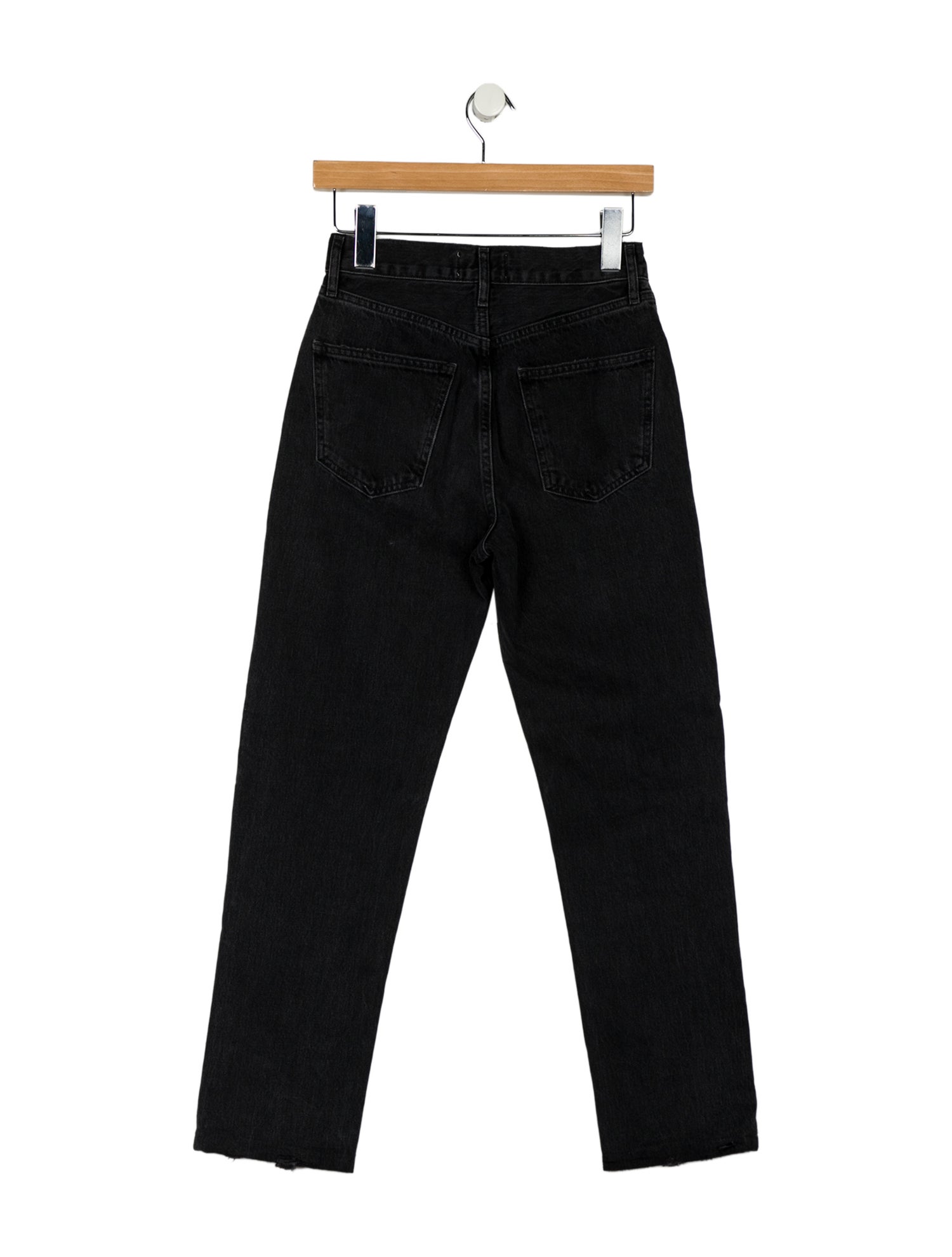 AGOLDE Mid-Rise Straight Leg Jeans