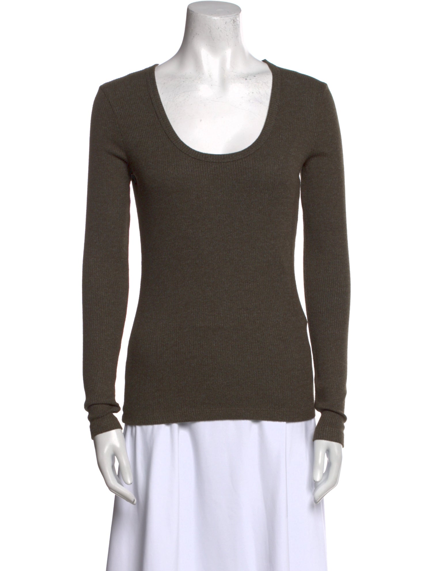 AGOLDE Scoop Neck Long Sleeve Top w/ Tags