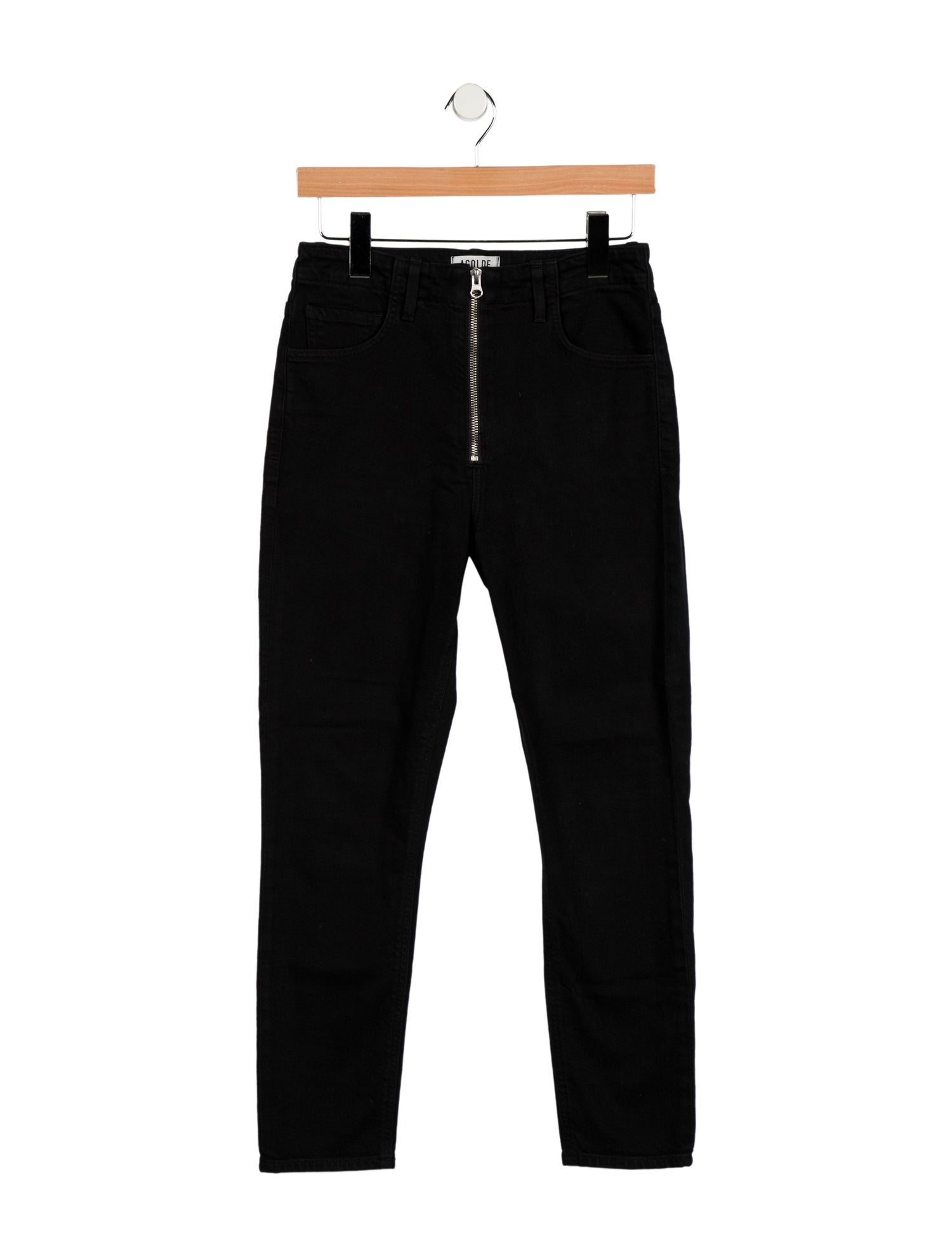 AGOLDE High-Rise Straight Leg Jeans