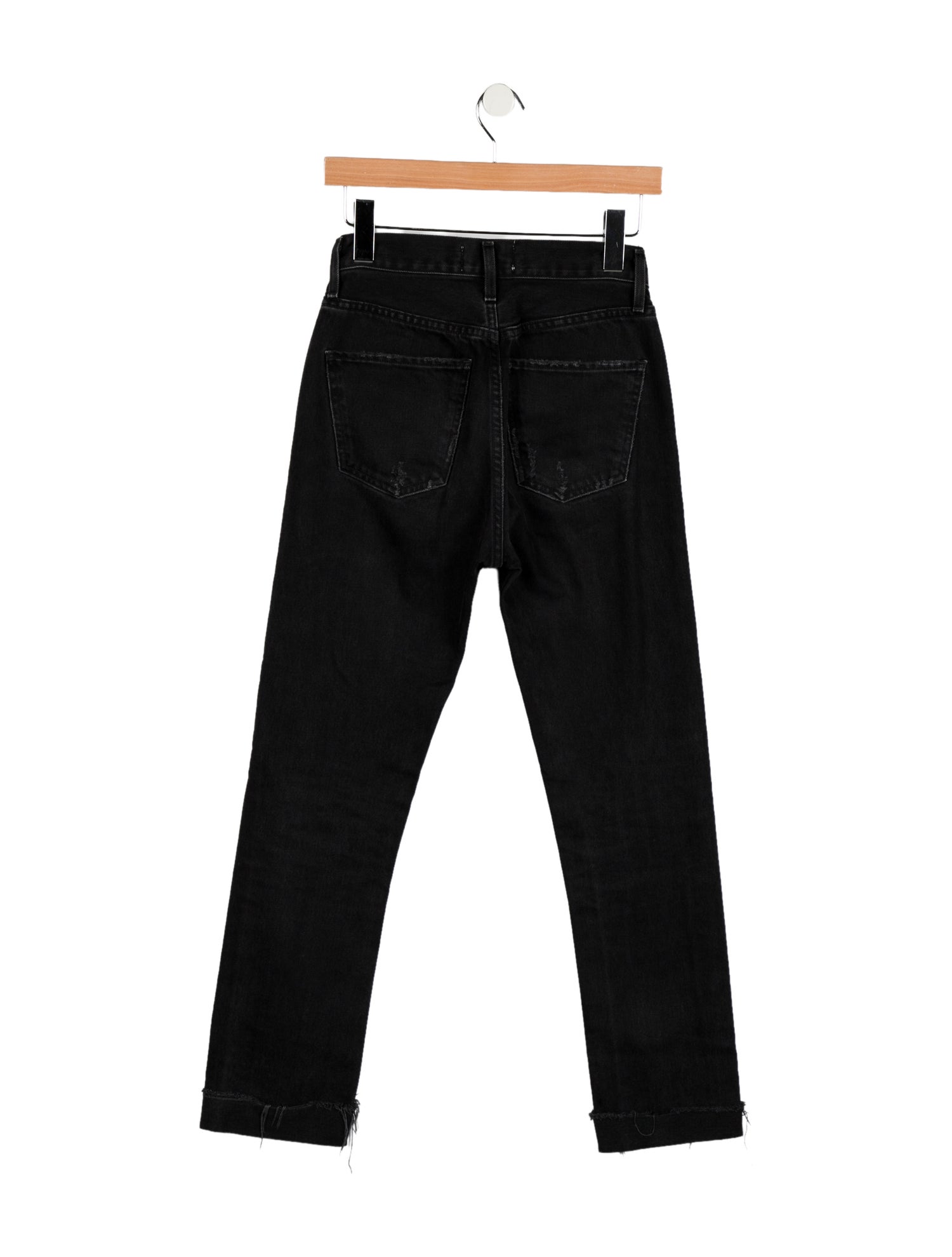 AGOLDE Mid-Rise Straight Leg Jeans