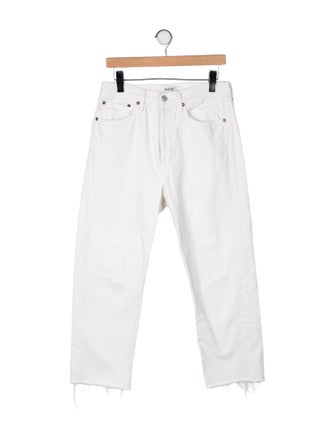 AGOLDE High-Rise Straight Leg Jeans