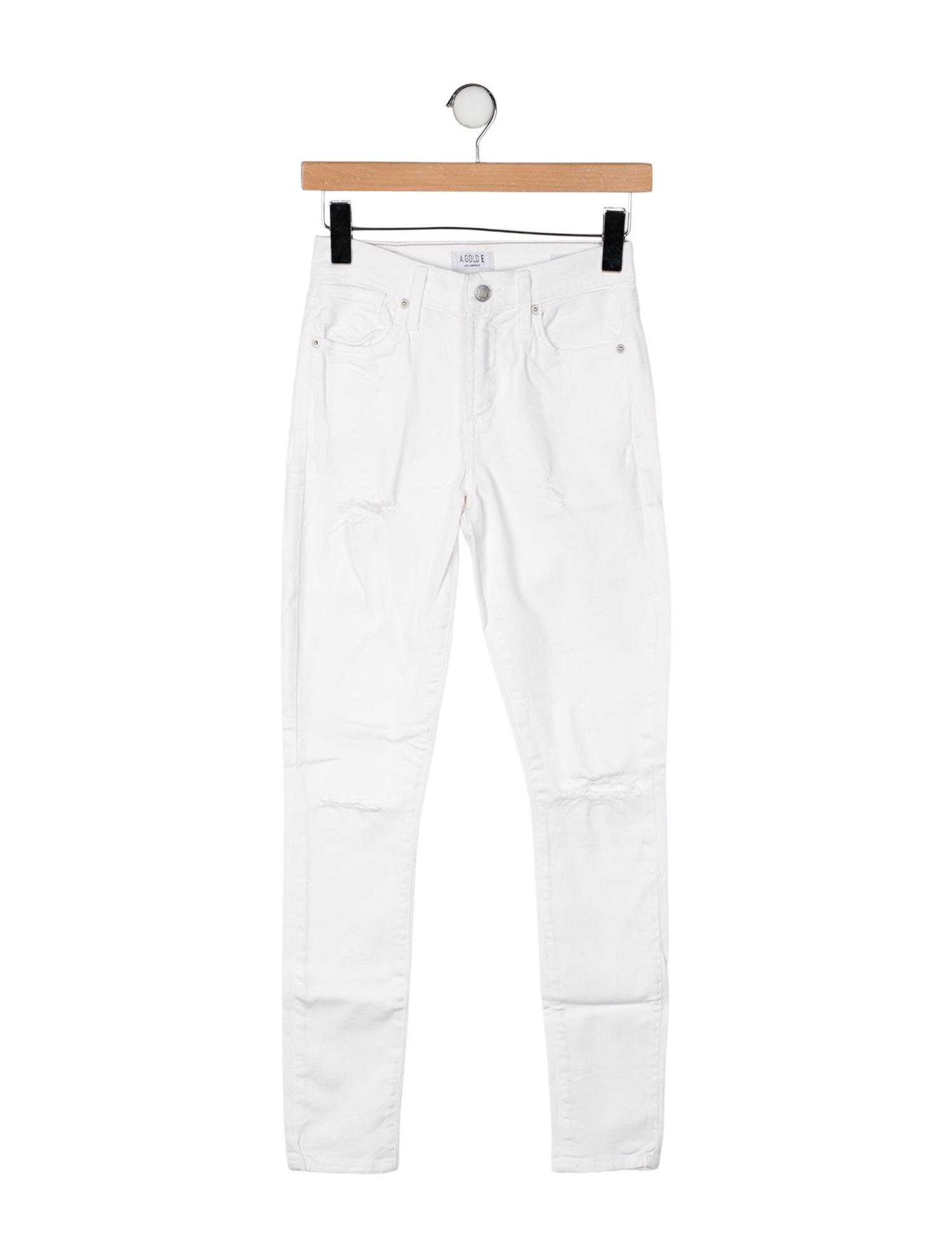 AGOLDE High-Rise Skinny Leg Jeans