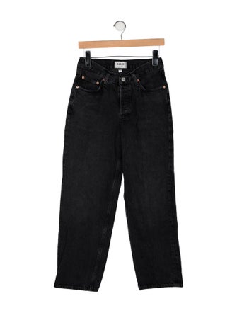 AGOLDE Mid-Rise Straight Leg Jeans
