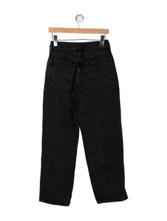 AGOLDE Mid-Rise Straight Leg Jeans