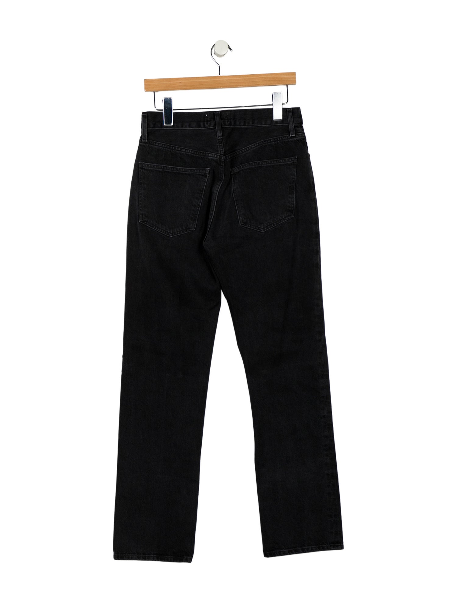 AGOLDE High-Rise Straight Leg Jeans