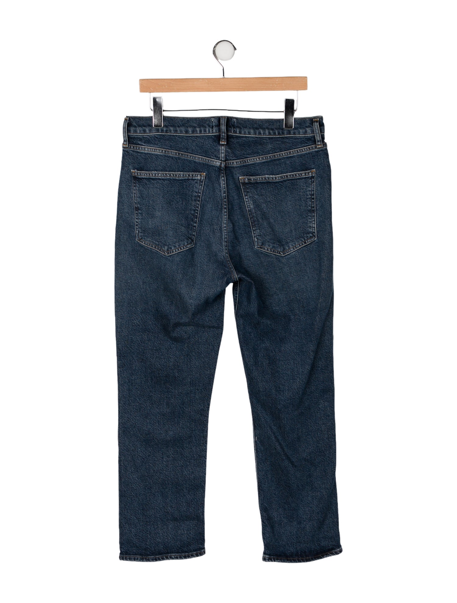 AGOLDE High-Rise Straight Leg Jeans