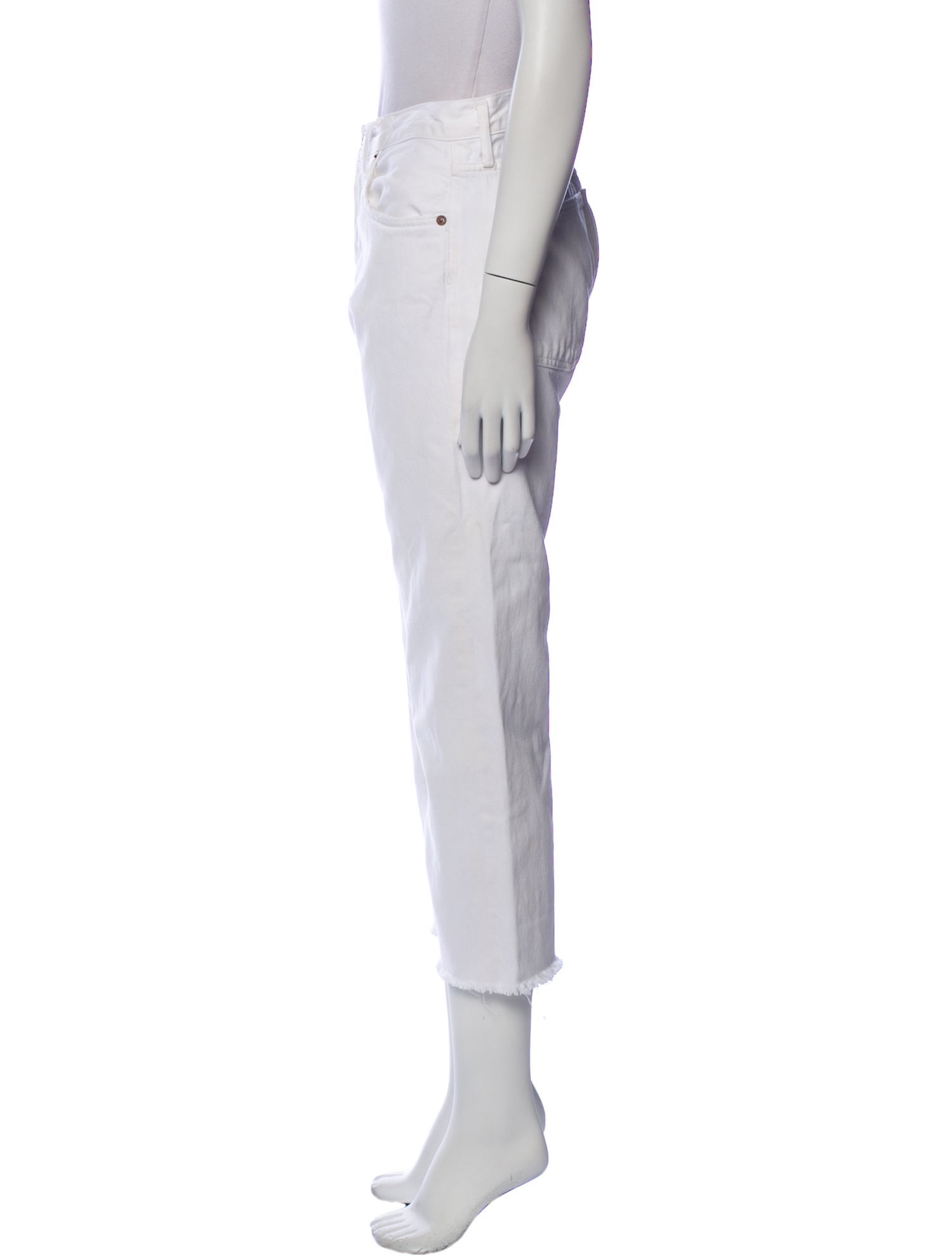 AGOLDE High-Rise Straight Leg Jeans