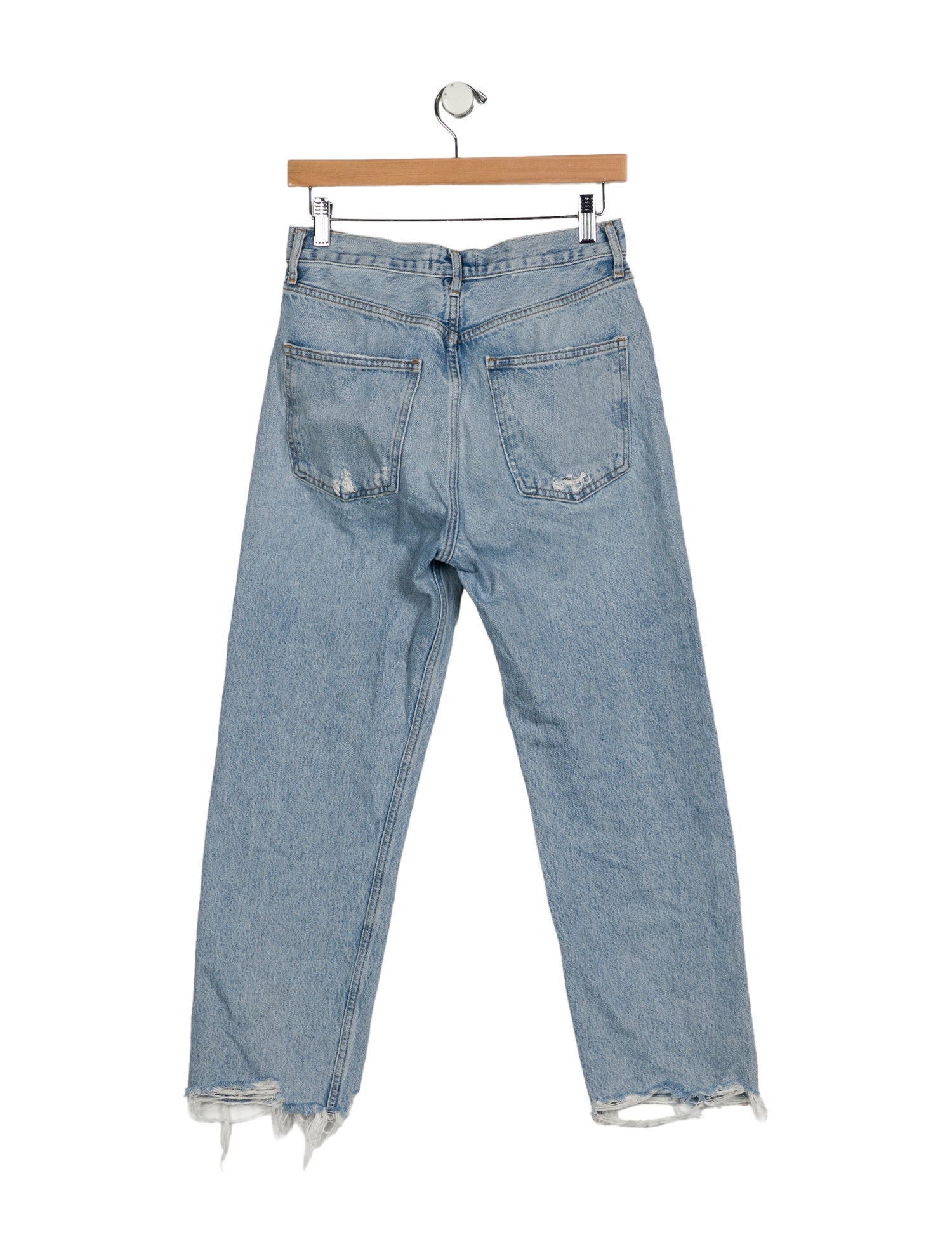 AGOLDE High-Rise Straight Leg Jeans