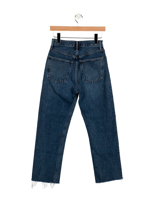 AGOLDE High-Rise Straight Leg Jeans