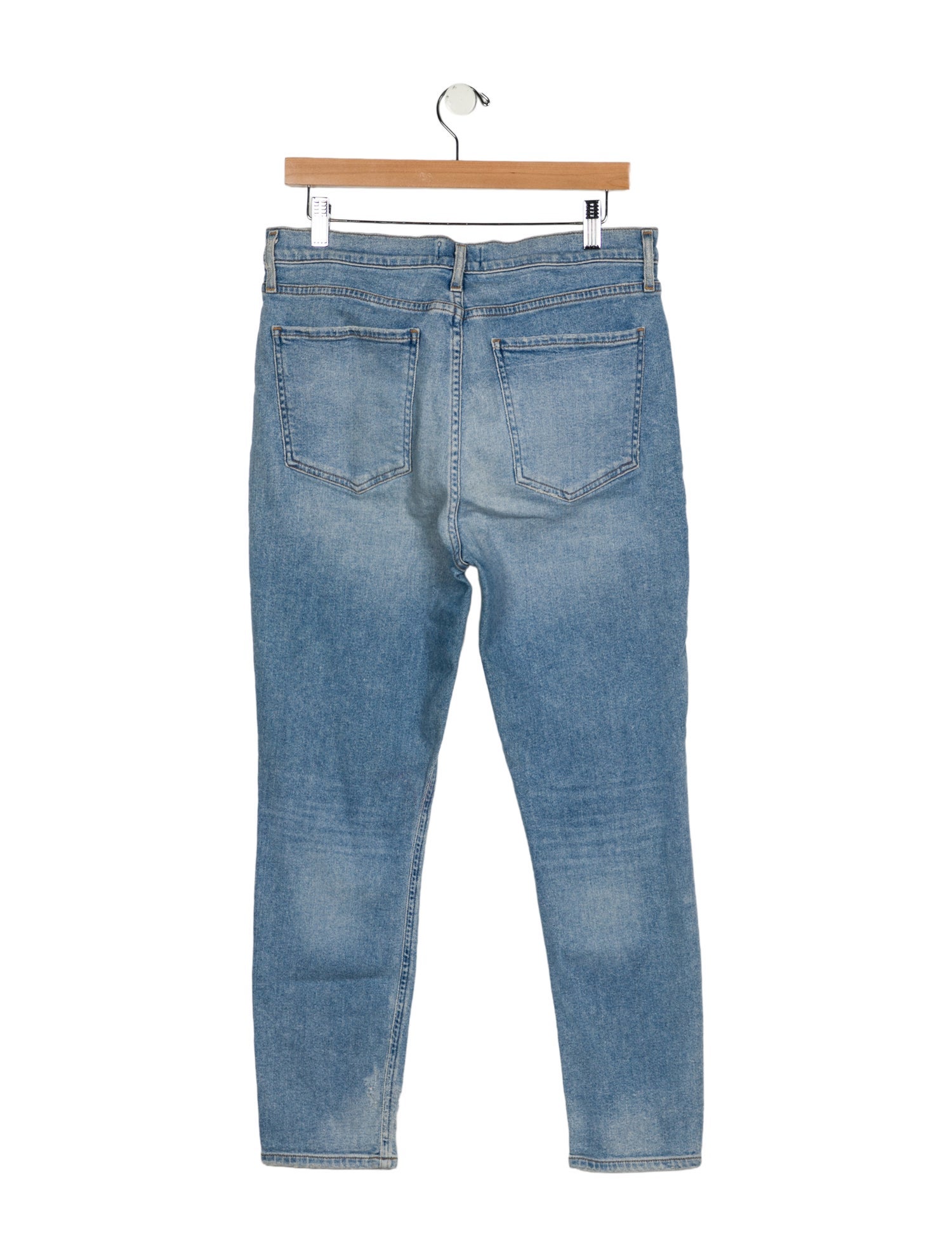 AGOLDE High-Rise Straight Leg Jeans