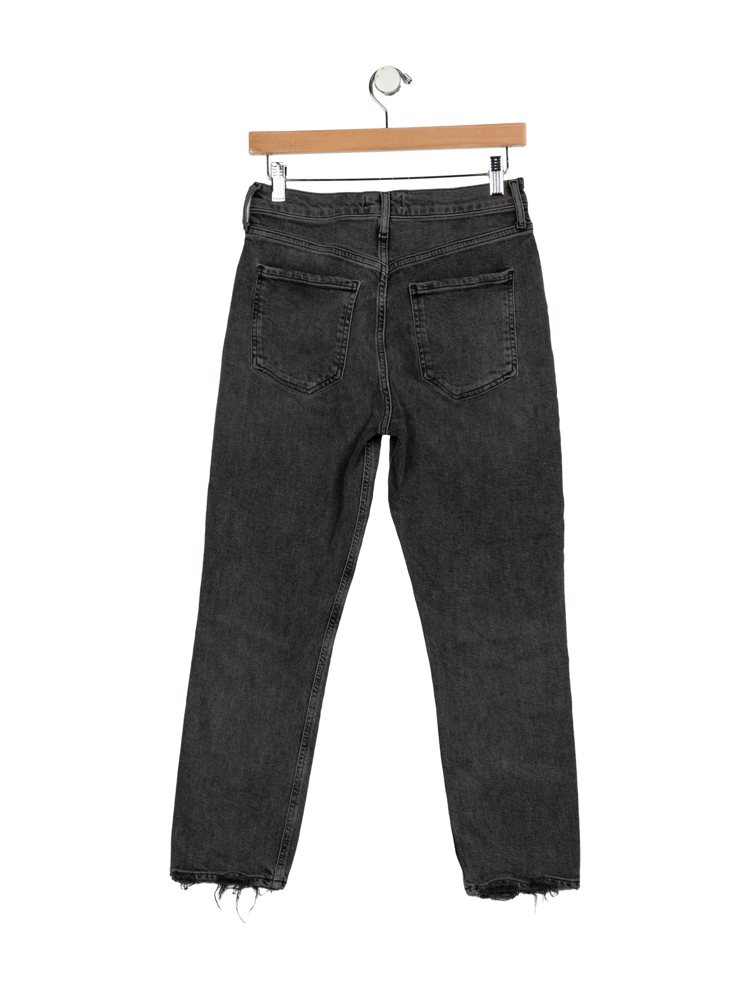 AGOLDE High-Rise Straight Leg Jeans