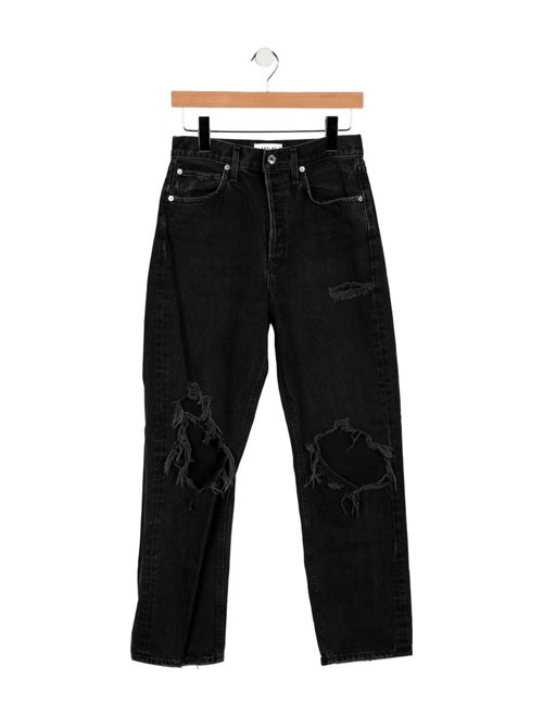 AGOLDE High-Rise Straight Leg Jeans