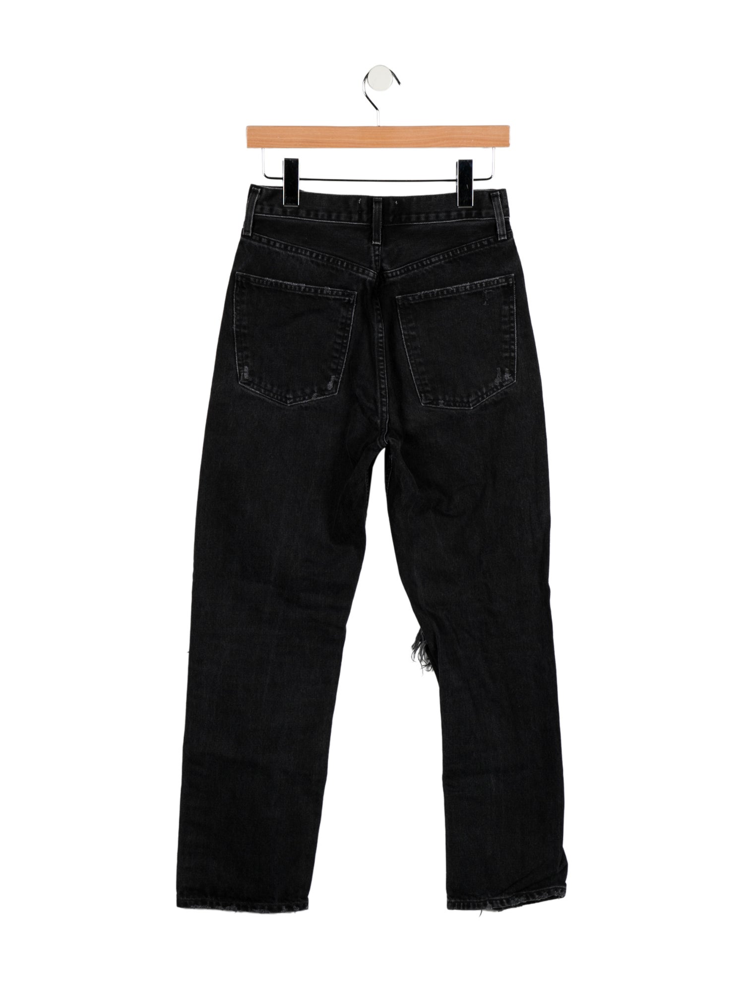 AGOLDE High-Rise Straight Leg Jeans