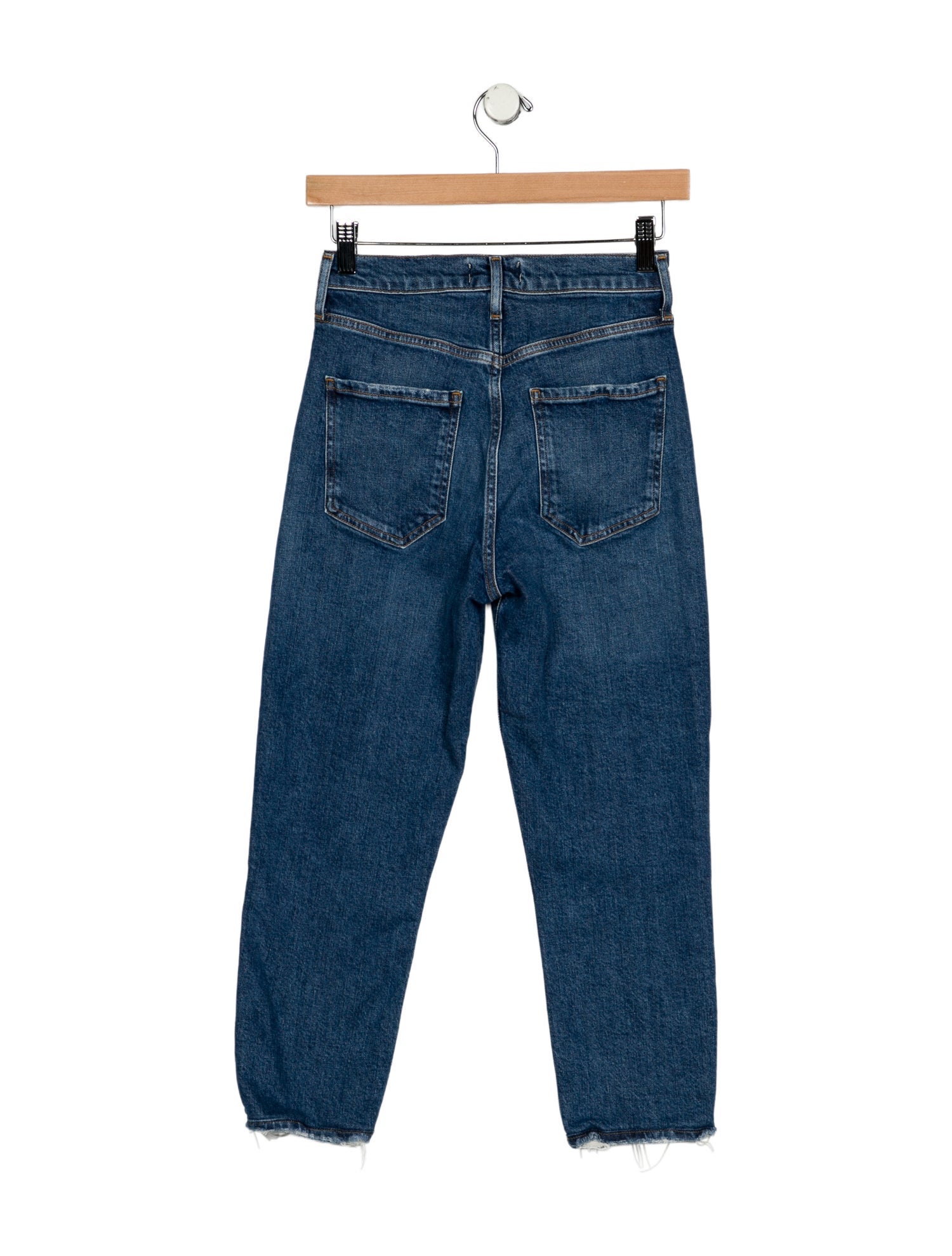 AGOLDE Mid-Rise Skinny Leg Jeans