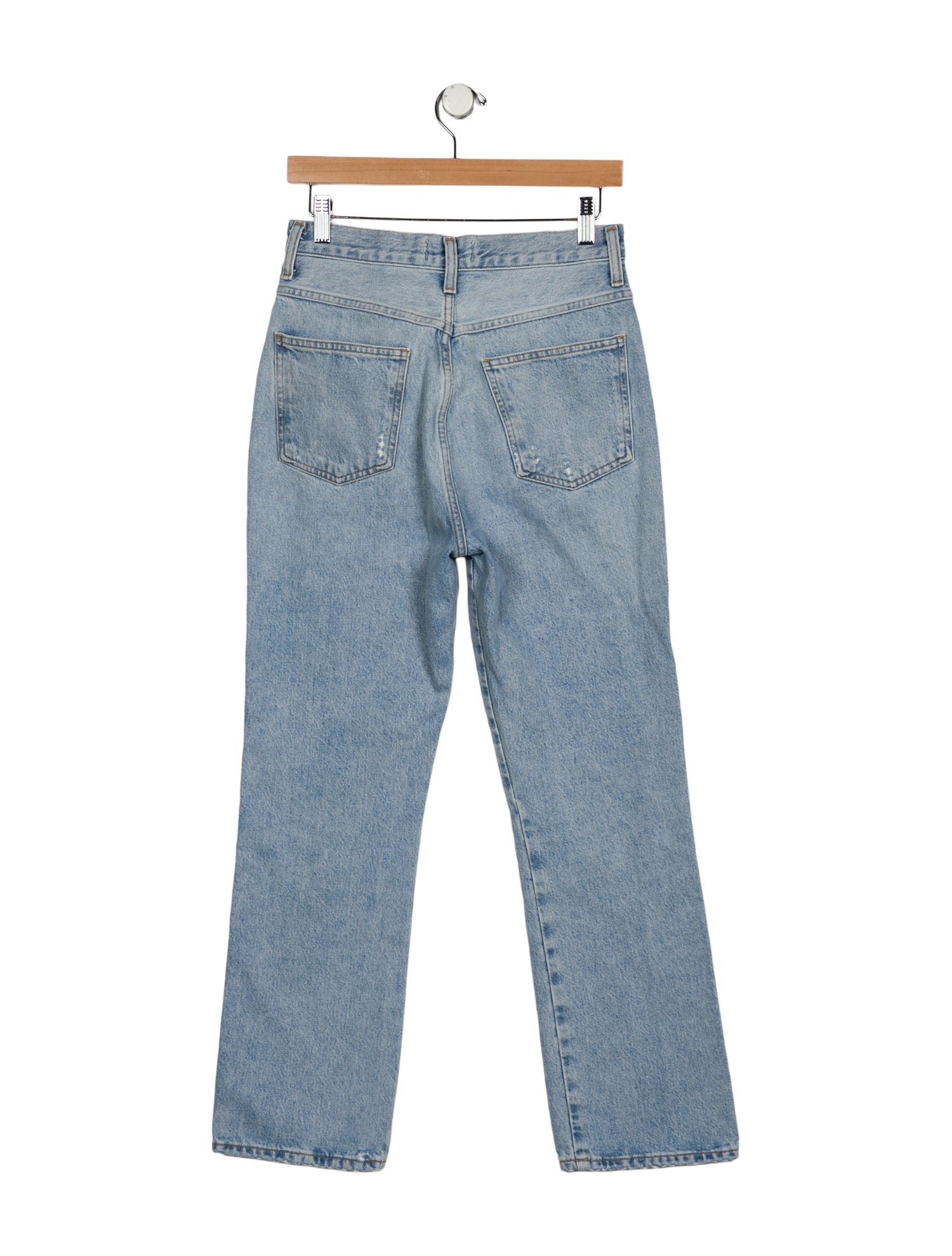 AGOLDE High-Rise Straight Leg Jeans
