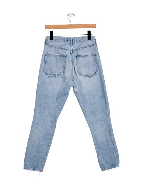 AGOLDE High-Rise Straight Leg Jeans